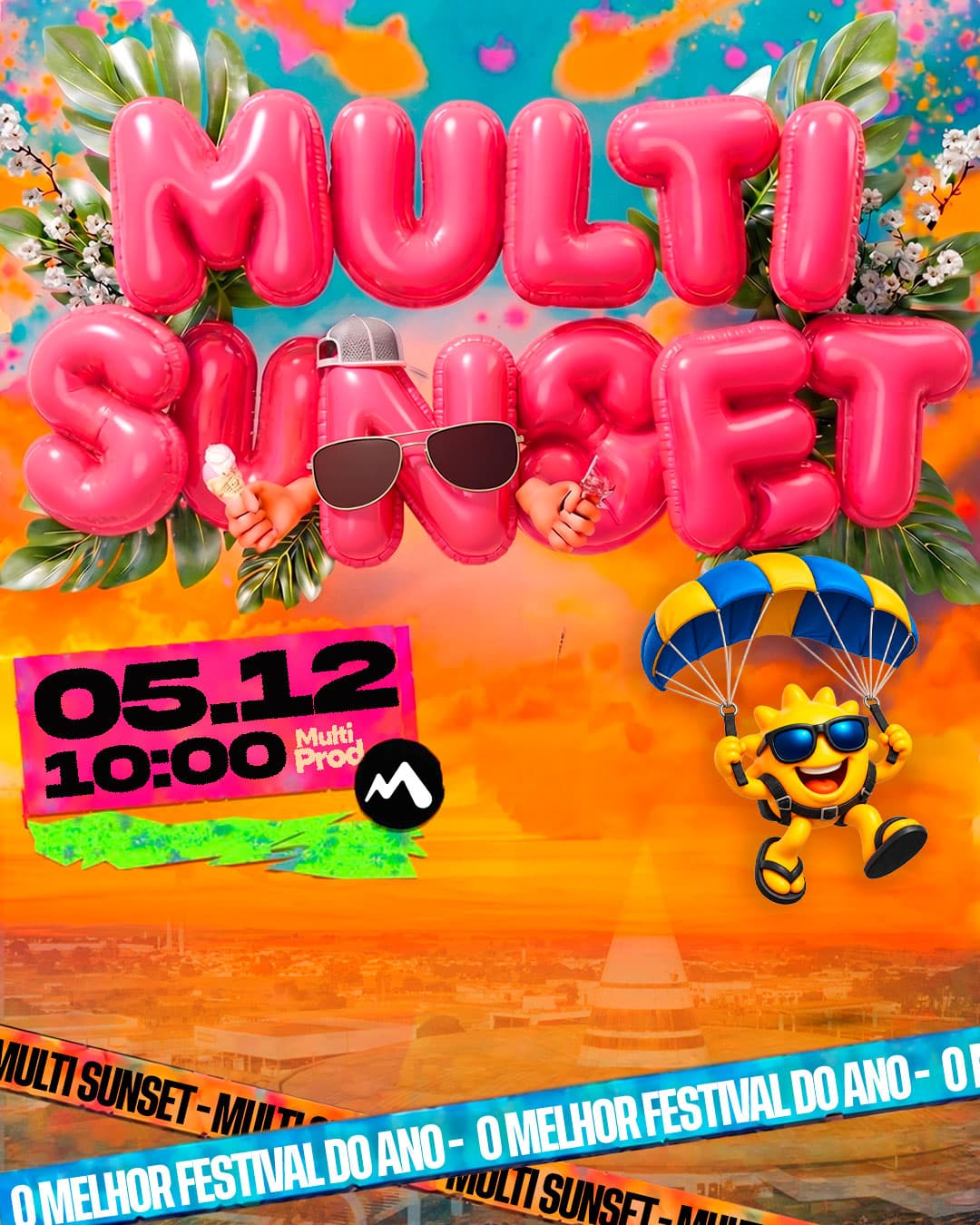 Arte do evento Multi Sunset